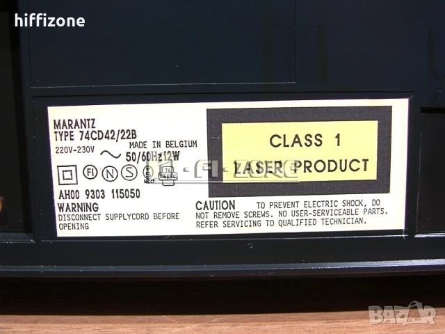 CD плеър  Marantz cd-42mkll /1 , снимка 9 - Ресийвъри, усилватели, смесителни пултове - 52944333
