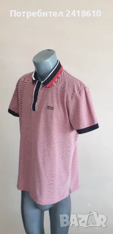 Hugo Boss Paddy 2  Pique Cotton Mens Size L  ОРИГИНАЛ! Мъжка Тениска!, снимка 7 - Тениски - 50713689