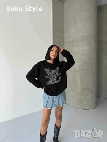 Дамска памучна блуза Louis Vuitton, снимка 4 - Спортни екипи - 52104716