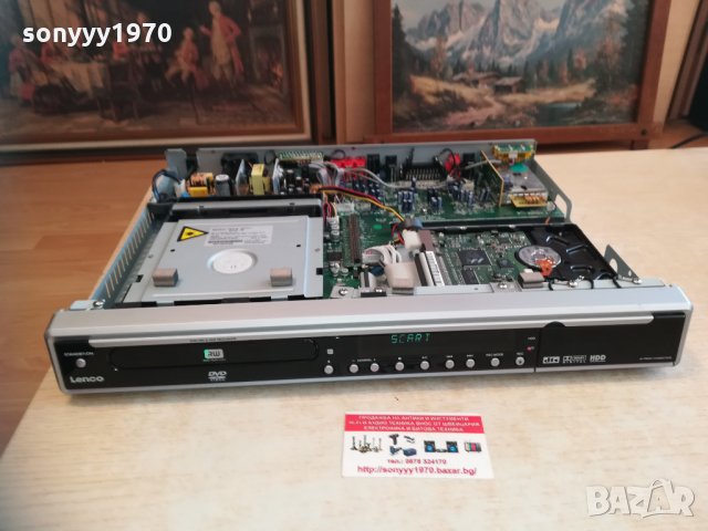 Lenco hdvr-80 hdd dvd recorder 0503210841, снимка 3 - Плейъри, домашно кино, прожектори - 32045826