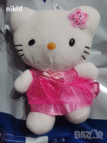 Коте Кити Hello Kitty плюшена играчка