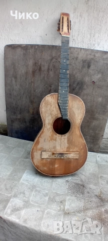 Стара акустична китара за колекционери , снимка 5 - Антикварни и старинни предмети - 52837921