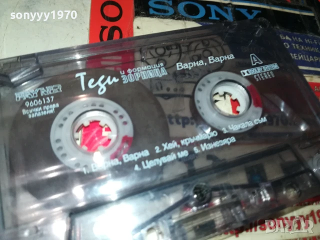 ТЕДИ И ФОРМАЦИЯ ЗОРНИЦА-ОРИГИНАЛНА КАСЕТА 1408250943, снимка 6 - Аудио касети - 51361819