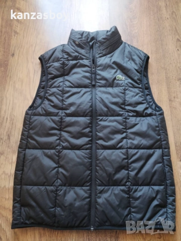 LACOSTE - страхотен мъжки елек ХС, снимка 6 - Други - 54101185