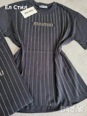 ⚜️Тениска овърсайз модел под дупето камьчета само отпред‼️ 17 евро С , Л , снимка 2 - Тениски - 53979163