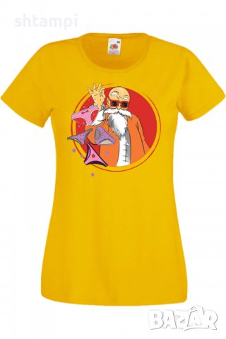 Дамска тениска Dragon Ball Z Master Roshi 03,Анимация,игра,Празник,Повод., снимка 9 - Тениски - 37945803