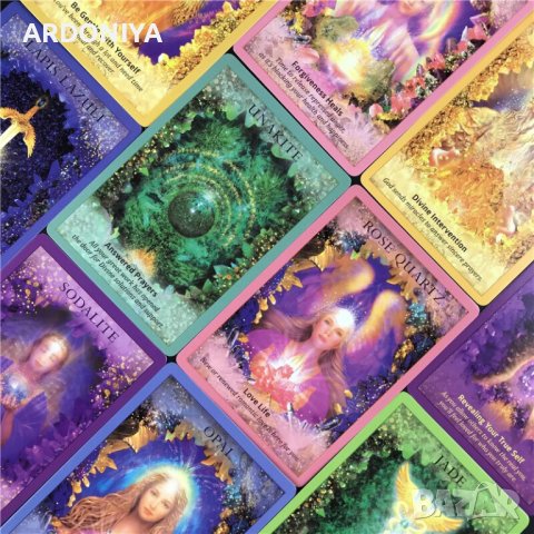 Crystal Angel Oracle - оракул карти , снимка 15 - Други игри - 37404203
