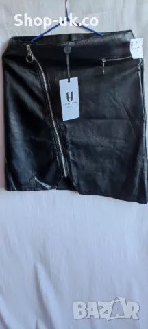 Кожена пола FOREVER UNIQUE , снимка 5 - Поли - 47778994