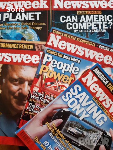 Стари списания NEWSWEEK & TIME 2004-2006 за КОЛЕКЦИЯ, снимка 17 - Списания и комикси - 34881071