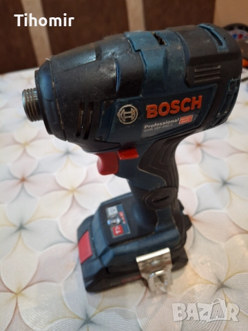 Винтоверт BOSCH GDR 18V-200 C, снимка 7 - Винтоверти - 51535934