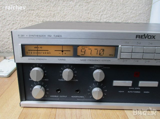★ █▬█ █ ▀█▀ ★ REVOX B-261 – Уникален тунер с невероятен саунд. , снимка 3 - Аудиосистеми - 30792519
