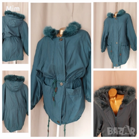 L/XL 6 броя Зимни дамски якета различни модели, цветове и размери , снимка 6 - Якета - 51844374