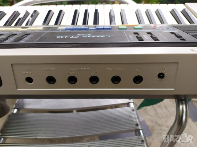 Синтезатор Casio Casiotone CT-430 Japan, снимка 9 - Синтезатори - 52948025