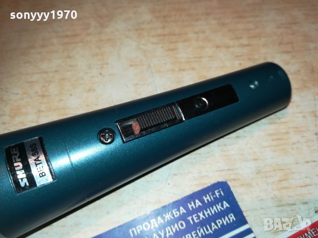 shure beta sm58s-profi-внос швеицария 2111201939, снимка 8 - Микрофони - 30867101