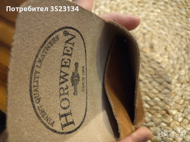 Мъжки луксозен бизнес портфейл от естествена кожа Horween, снимка 9 - Портфейли, портмонета - 52829230