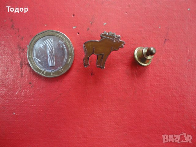 Знак значка лос елен с емайл , снимка 3 - Колекции - 40278920