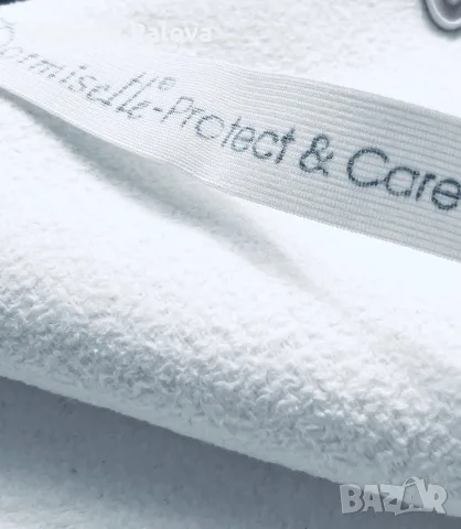 Луксозен протектор Dormisette Protect & Care, 100% молтон памук (160х200), снимка 5 - Протектори за матраци - 56173872