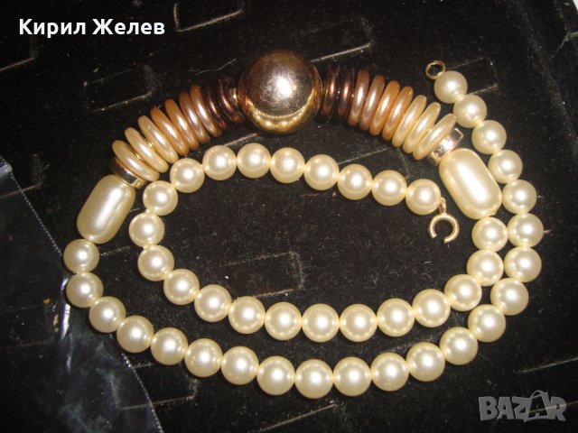 ВИНТИДЖ ПЕРЛЕНО РЕТРО СТИЛ КОЛИЕ 16569