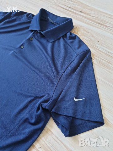 Оригинална мъжка тениска с яка Nike Golf Dri-Fit, снимка 3 - Тениски - 31921079