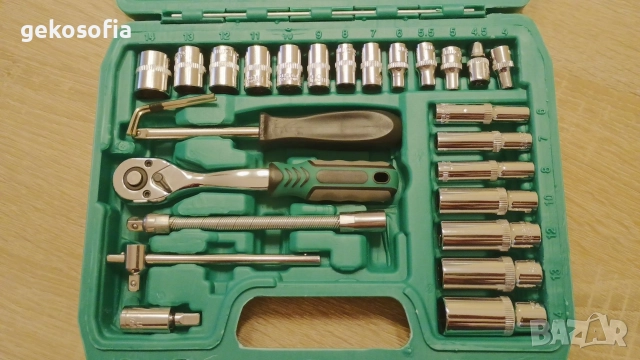Комплект инструменти 53 части / тип GEDORE, снимка 7 - Други инструменти - 52790484