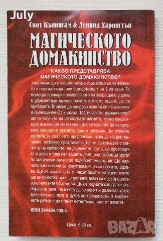 Магическото домакинство. Обогатете дома си с любов, закрила, здраве и щастие, Скот Кънингам, Дейвид , снимка 3 - Езотерика - 49746815