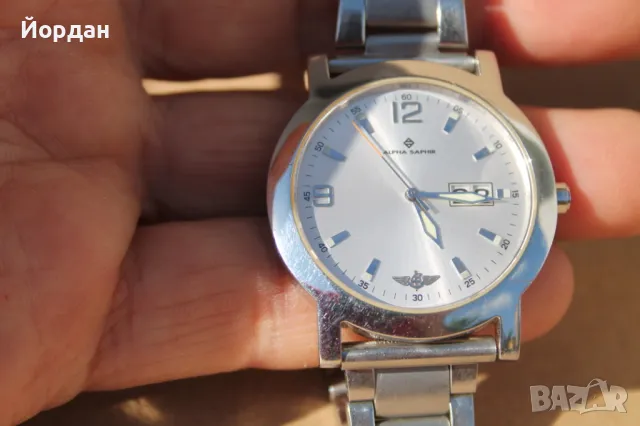 Мъжки ръчен часовник ''Alpha Saphir'' , снимка 2 - Мъжки - 50024664