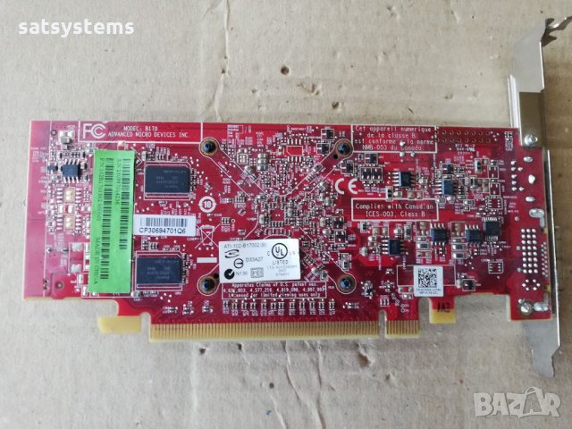 Видео карта ATi Radeon Dell HD 2400 PCI-E, снимка 6 - Видеокарти - 30063872