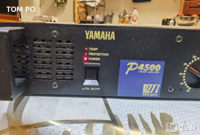 Крайно стъпало Yamaha P 4500 , снимка 4 - Ресийвъри, усилватели, смесителни пултове - 54360905