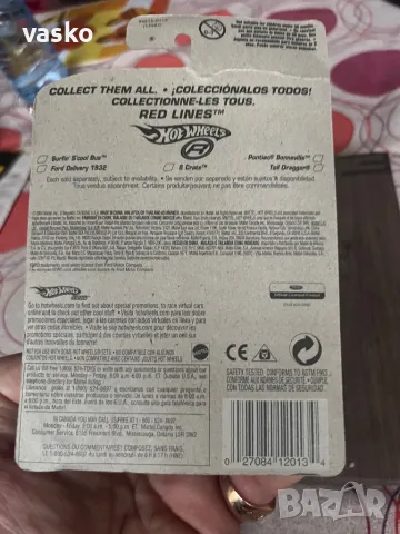 Hotwheels Red line-стар, снимка 7 - Колекции - 49656784