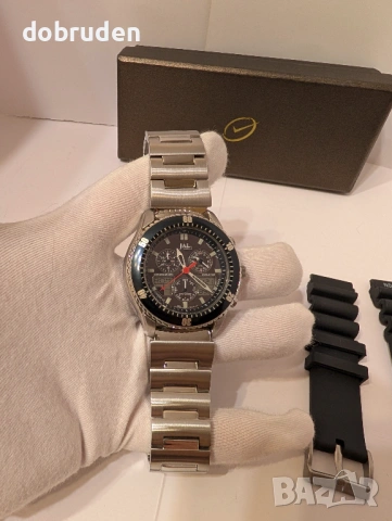 Промо! Citizen x JAL Promaster C650 diver eco-drive соларен часовник