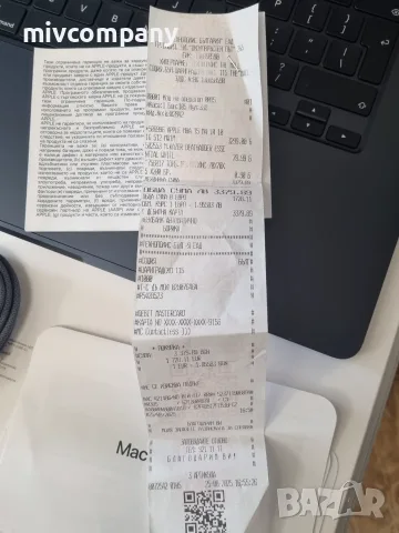 Лаптоп Apple Macbook Air 15" 2025, M4, 16GB RAM, 512 GB Гaранция!!!, снимка 6 - Лаптопи за работа - 56105238