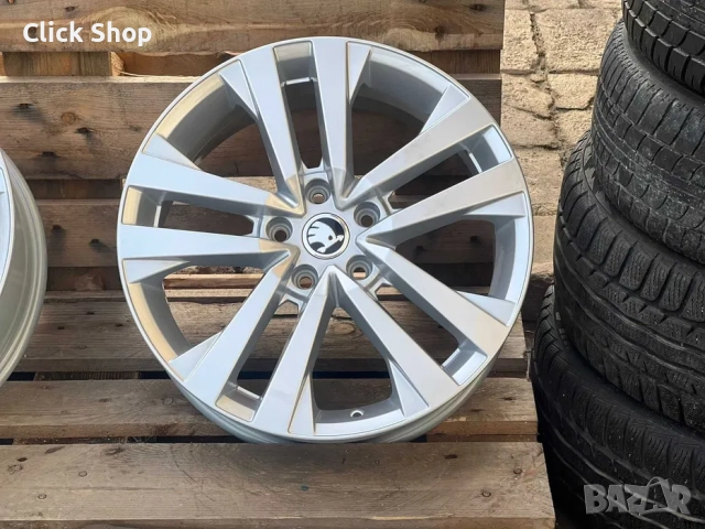 5х112 18 Джанти Skoda Karoq Yeti SuperB Octavia Шкода 5x112, снимка 6 - Гуми и джанти - 52851401