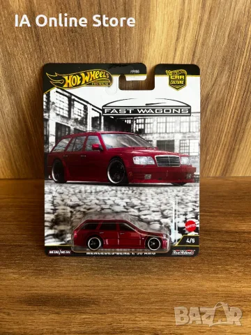 Hot Wheels Premium Mercedes-Benz E 36 AMG - JBK69 - Car Culture: Fast Wagons 