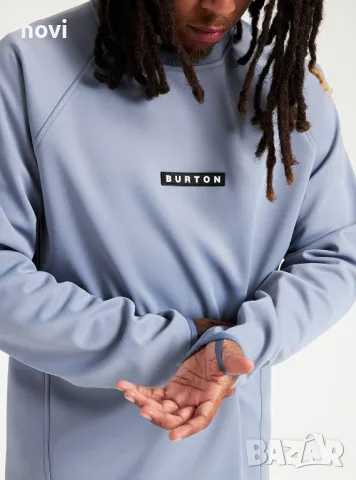 Burton Crown, M/L, нова, оригинална блуза, полар, снимка 5 - Пуловери - 47417470