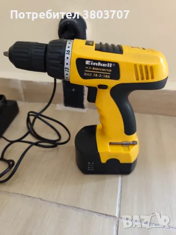 Einhell Bavaria 18V – акумулаторен винтоверт , снимка 3 - Винтоверти - 55774685