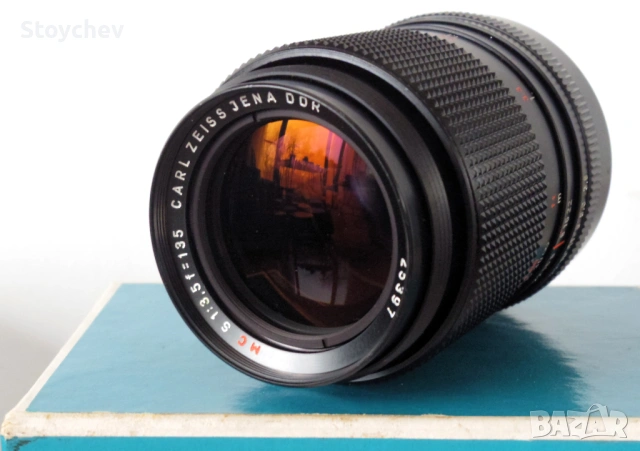 Легендарен обектив Carl Zeiss Jena Sonnar MC 135mm f/3.5, снимка 4 - Обективи и филтри - 51365949