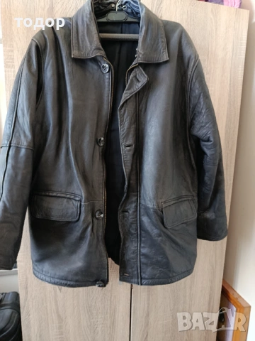 Кожено яке естествена кожа , снимка 3 - Якета - 54318879