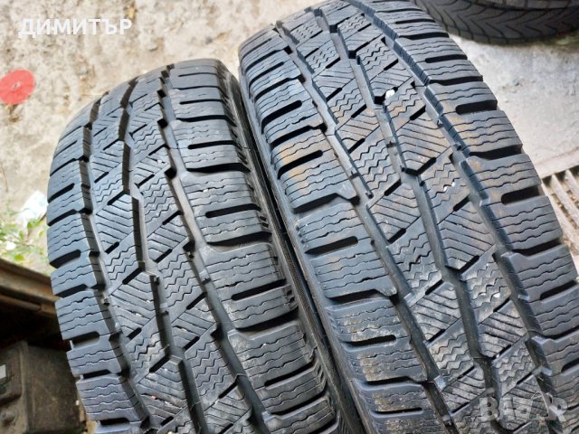 2бр.зимни MICHELIN 195/60/16C 99T DOT 1919 , снимка 2 - Гуми и джанти - 38485634