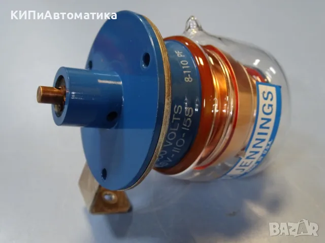 вакуум кондензатор ITT JENNINGS UCSV-110-15S vacuum capacitor, снимка 7 - Резервни части за машини - 55948991