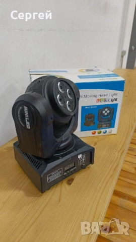 Продавам 3 движещи се глави и машина за тежък дим., снимка 2 - Друга електроника - 52521174