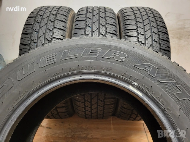 265/65/17 Bridgestone DOT4123 / джип, снимка 8 - Гуми и джанти - 54298174