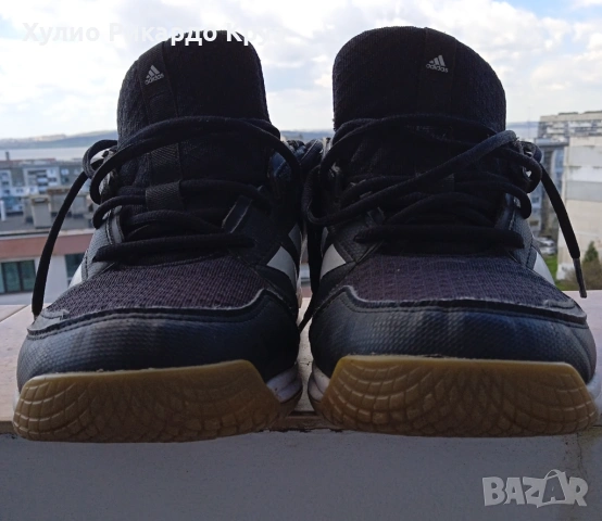 ADIDAS Performance Ligra 7 Core Black 41.5 УНИСЕКС оригинални маратонки Адидас trainers sneakers, снимка 2 - Маратонки - 54132847