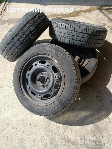 летни гуми 14ки с джанти , снимка 2 - Гуми и джанти - 54121324