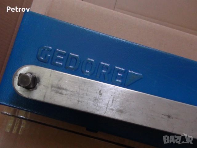 GEDORE - RAHSOL - DREMOMETER - Typ C - MADE IN GERMANY - 1/2" PROFI Динамометричен Ключ 50 - 300 Nm , снимка 15 - Гедорета - 51621944