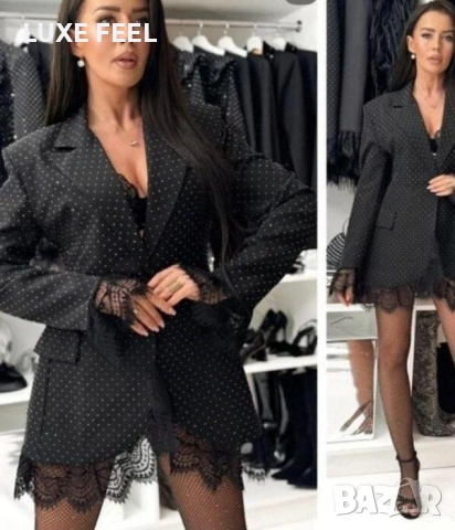 💎Сако с Камъни и Дантела 