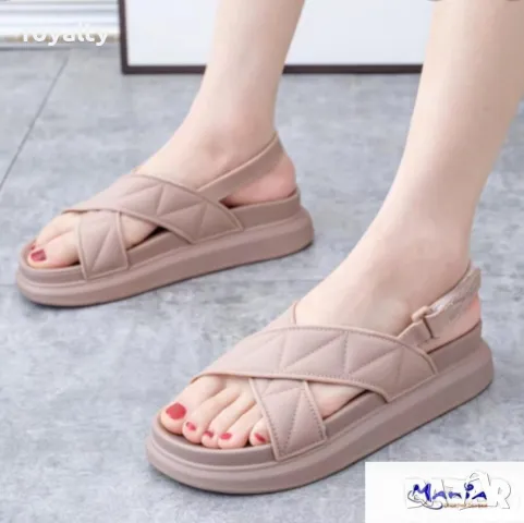 Дамски сандали на платформа Различни цветове , снимка 2 - Сандали - 49960443