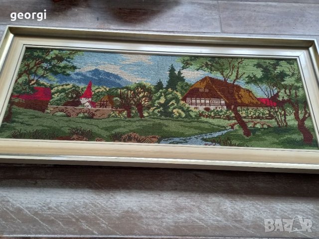 Немски гоблен , снимка 6 - Гоблени - 35069516