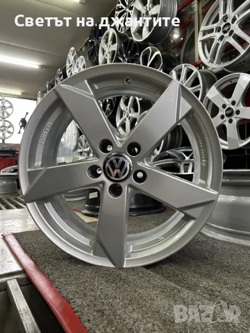 Джанти 17 Цола 5х112 Audi A4 A5 A6 Q3 Q5 VW Passat Sharan Golf  Tiguan , снимка 6 - Гуми и джанти - 50433449