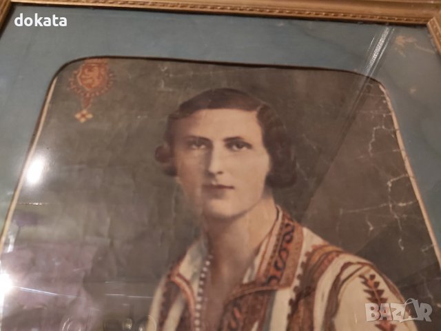 Стара снимка на Царица Йоана., снимка 5 - Антикварни и старинни предмети - 39665731
