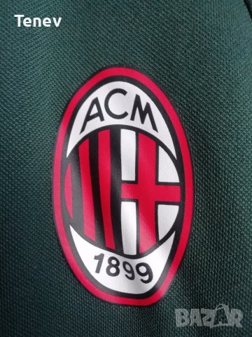 AC Milan Adidas оригинално горнище блуза Милан Италия , снимка 3 - Спортни дрехи, екипи - 37508035
